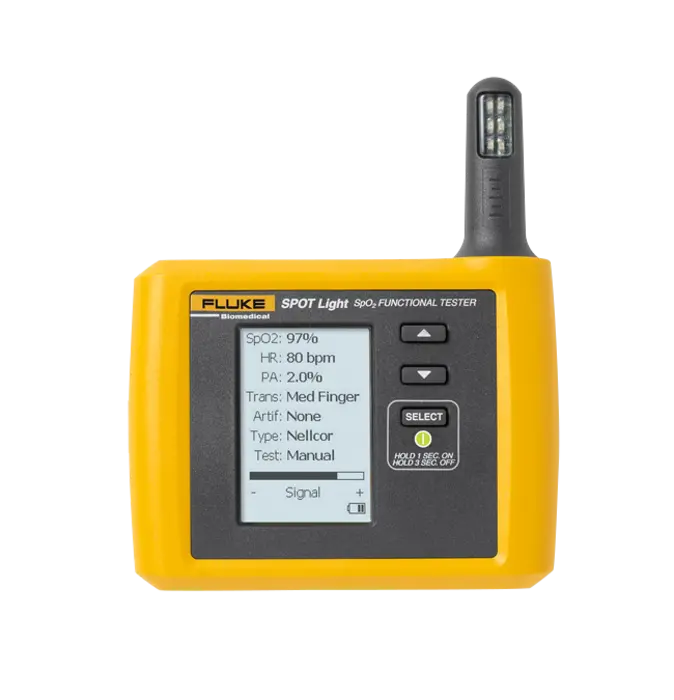 Fluke ProSim SPOT Light, comprobador funcional de SpO₂